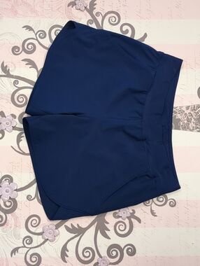 Lands' End Deep Navy Athletic Shorts